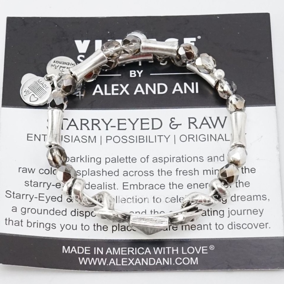 Alex and Ani Starry Eyed Stargazer Wrap Bracelet - Picture 1 of 1